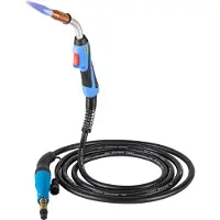 Vevor Mig-svetspistol 250 Amp 15 fot, passar till svetsbrännare Miller-svetspistol M-25 Svetsbrännare Stinger Ersättning passar till Miller M-25 Artikelnummer 169598 passar 0,030"-0,035" tråd