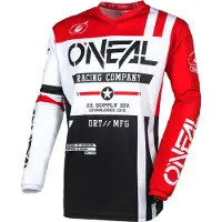 O'Neal Element V.24 Jersey Warhawk fr mn Svart/Vit/Rd XXL