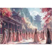 Educa Puzzle - EDUCA - Les Geishas - 1000 pièces - 68x48 cm - À partir de 12 ans