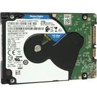 Western Digital WD Blue WD20SPZX - Hårddisk - 2 TB - inbyggd - 2.5 - SATA 6Gb/s - 5400 rpm - buffert: 128 MB - för Intel Next Unit of Computing 13
