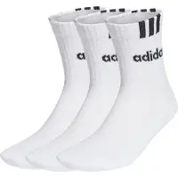 Adidas Sportsockor '3-Stripes Linear' svart / vit