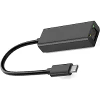 INF Nätverksadapter USB-C Gigabit Ethernet Black