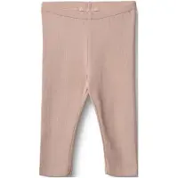 Wheat Leggings - Rib - Jules - Rose Powder - - 1 år (80) - Leggings