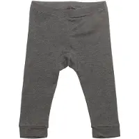 Minymo Leggings - Bambu - Koksgrå - - 68 - Leggings