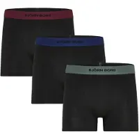 Björn Borg Organic Cotton Stretch Boxers 3-pack Svart, M