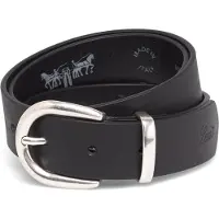 Levis Accessories Bälte 'PHOEBE' svart / silver