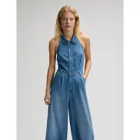 Lee 112376794 Wide Leg ärmlös Jumpsuit