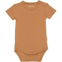 Minymo Body k/ä - Bambu - Jordekorre - - 56 - Body K/Ä