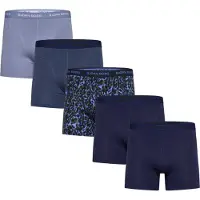 Björn Borg Cotton Stretch Boxers 5-pack Blå, XXL