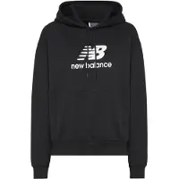 New Balance Sport Essentials French Terry Logo Tröja Med Huva