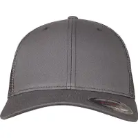 Flexfit Mesh Trucker Cap Grå S-M Man