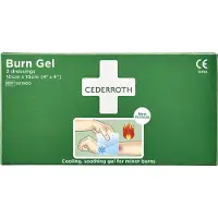 Cederroth Brandsårsgel 10x10 cm, 2-pack