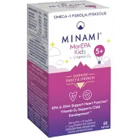 Minami MorEPA Kids 60 kapslar Jordgubb