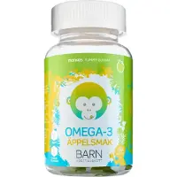 Monkids Omega-3 Barn Äpple 60 tabletter