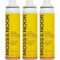 Moss & Noor After Workout Dry Shampoo Fresh Grapefruit 80 ml 3-pack