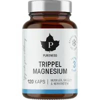 Pureness Trippel Magnesium 120 kapslar