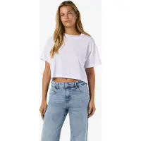 Noisy May T-shirt 'ALENA' vit