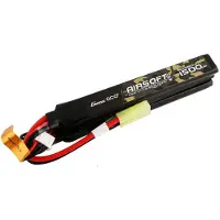 Gens ace RC Batteripack (LiPo) 11.1 V 1500 mAh Antal celler: 3 25 C Block Mini-Tamiya