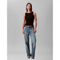 Calvin Klein Jeans Ribbed Cotton Tank Top