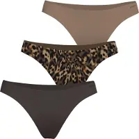 Björn Borg Invisible Thongs 3-pack Brun, XXL