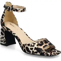 Tamaris Sandal ecru / cappuccino / svart