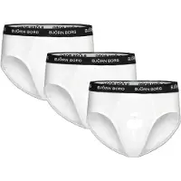 Björn Borg Cotton Stretch Briefs 3-pack Vit, S