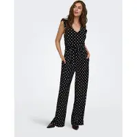 ONLY Jumpsuit 'ONLTina' svart / vit