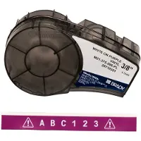 Brady M21-375-595-PL vinyltejp | vit text - lila tejp | 9,53mm x 6,40m (original)