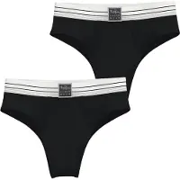 Björn Borg Original Thongs 2-pack Svart, L