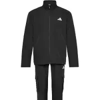 Adidas Träningsdräkt svart / vit
