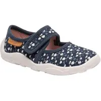 Bisgaard Innerskor - Noos - Maddy - Wild Flower Blue - - 24 - Innerskor