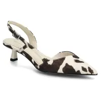 Tamaris Slingback pumps choklad / naturvit