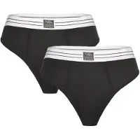 Björn Borg Original Highwaist Briefs 2-pack Svart, XS