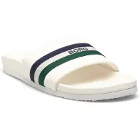 Björn Borg Unisex Heritage Slides Vit, 45