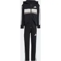 Adidas Träningsdräkt 'Essentials Tiberio' svart / vit