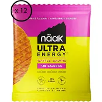 Naak - Mat/hydrering - Pack Gaufres Ultra Energy Fruits Rouges (x12) för Unisex
