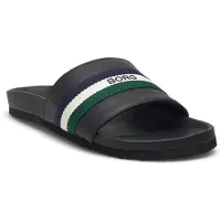 Björn Borg Unisex Heritage Slides Svart, 46
