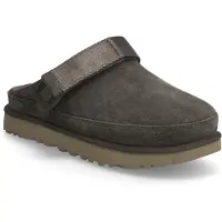 Ugg för kvinnor. 1138252 Goldenstar träskor i läder khakigrön (39), Hud, Karta, Ingen, Casual