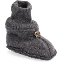 Mikk-Line Tofflor - Ull - Noos - Anthracite Melerad - - 74/80 - Tofflor