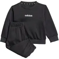 Adidas Träningsdräkt svart / vit