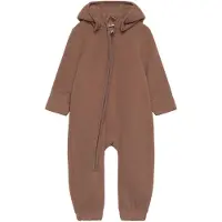En fant Fleeceoverall - Coca Mocha - - 3 år (98) - Fleeceoverall