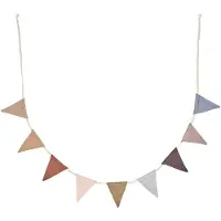 OYOY Flaggirlang - Moni - 240 cm - Multi - - One Size - Flagg Girlang