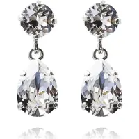 Caroline Svedbom Mini Drop örhängen crystal rhodium