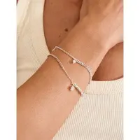 Pilgrim Armband ' Prism ' silver