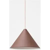 MOEBE Taklampa , Ceramic Cone, dimbara, Brun / rost, Vardagsrum, Keramik, Design