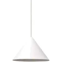 MOEBE Taklampa , Ceramic Cone, dimbara, Vit, Vardagsrum, Keramik, Design