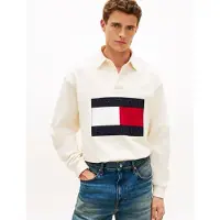 Tommy Hilfiger Flag Logo Relaxed Rugby Shirt