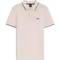 BOSS för män. 50469055 Polo Paddy beige (XL), Casual, Bomull, Kort ärm