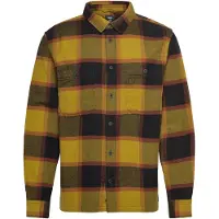 Vans Larkspur Plaid Flannel Skjorta burnt gold / black Storlek S