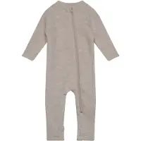 Mikk-Line Overall - Ull - Melerad Offwhite - - 74 - Overall